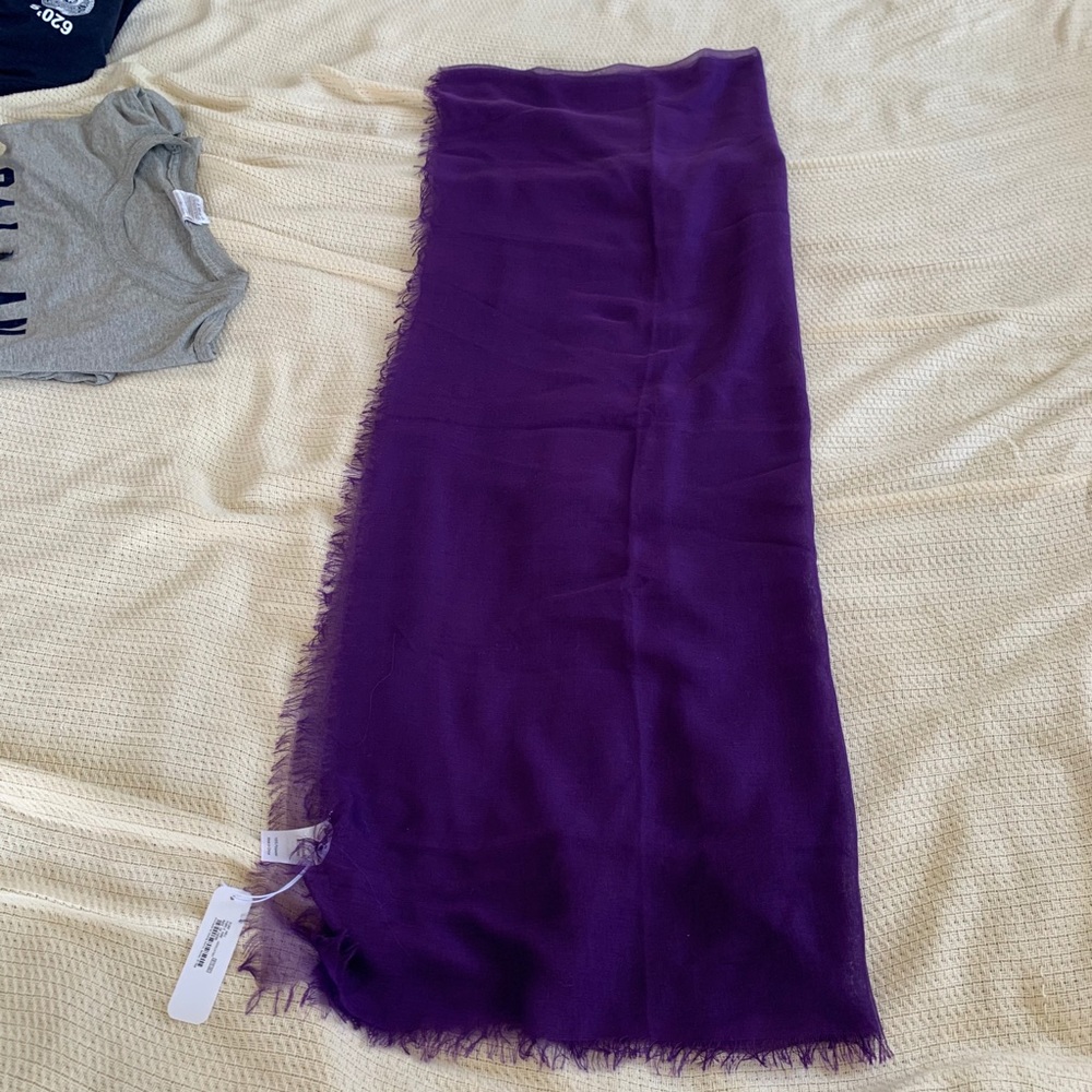 BNWT Purple Scarf
